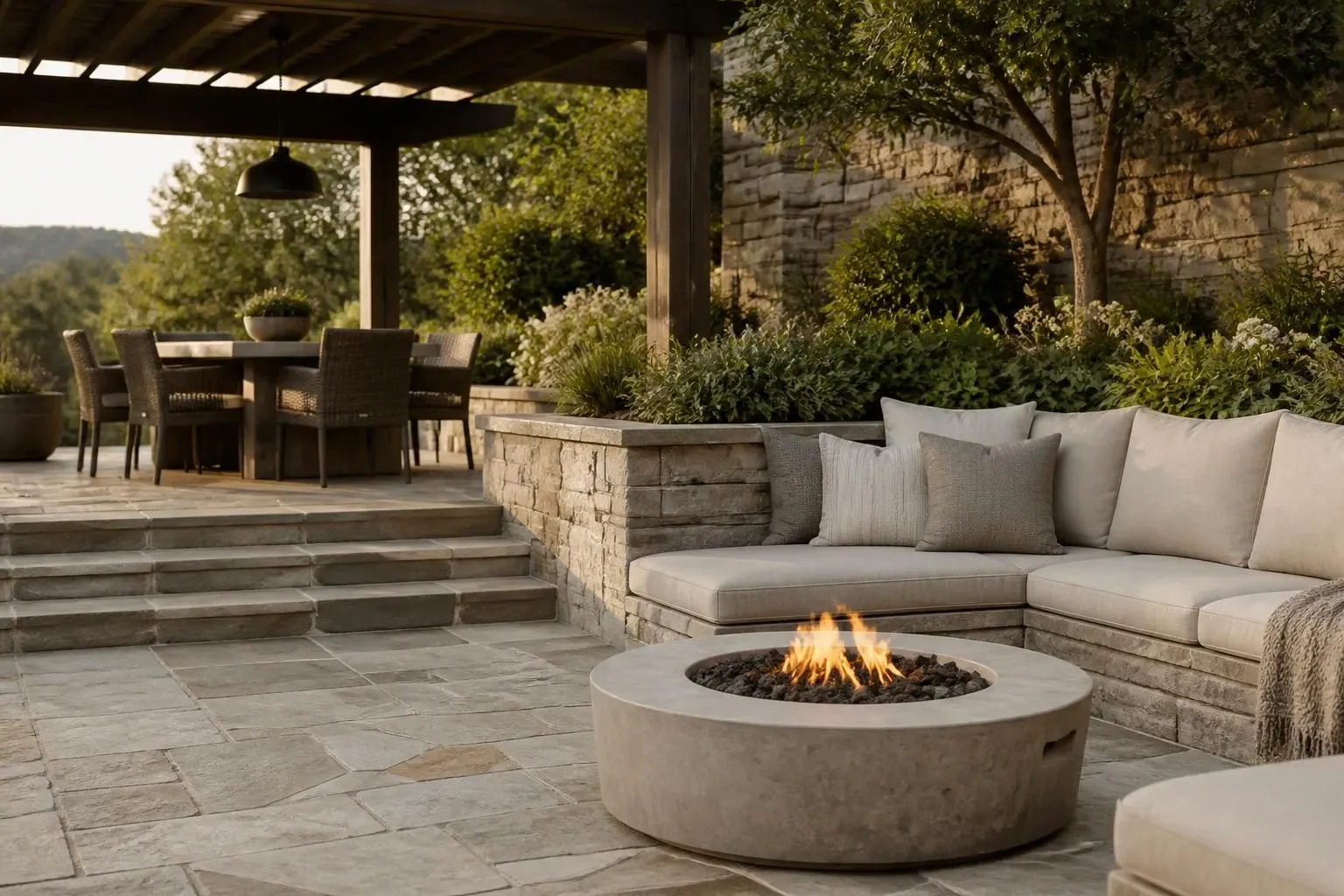 Outdoor Living Spaces for a San Diego garden